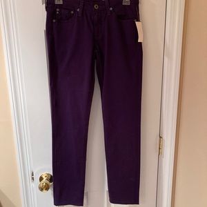 AG The Stilt Cigarette Jean Size 26